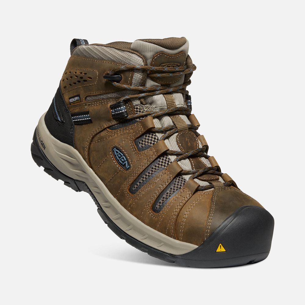 Cizme Keen Romania Barbati Maro Flint Ii Waterproof (Steel Toe) 8596-ZQNGF